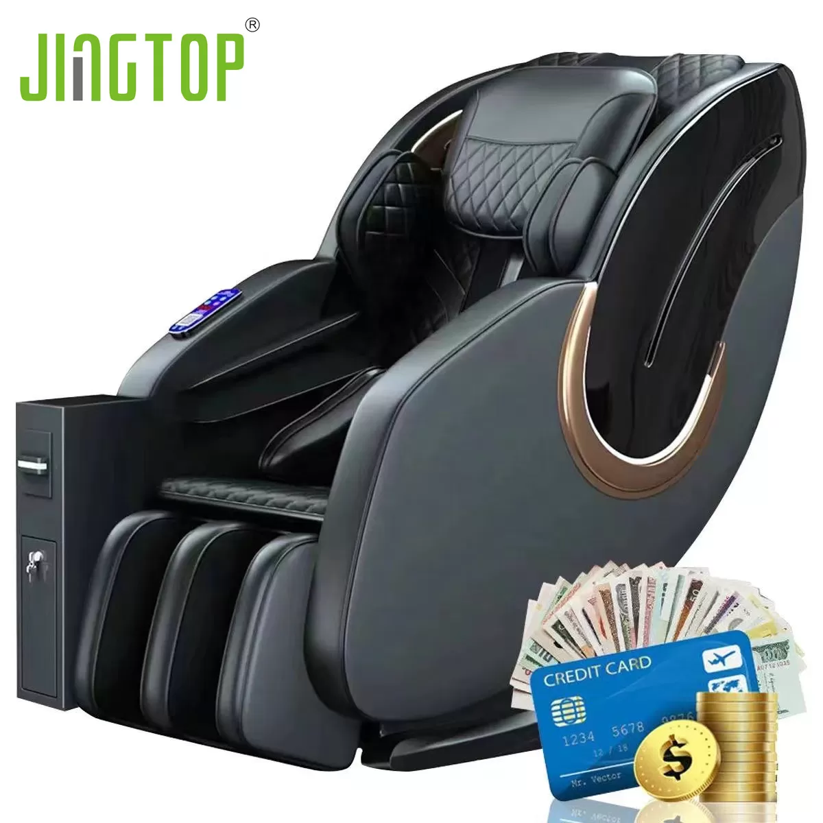 4D Vending Massage Chair with SL Track Heat Therapy thumbnail 4